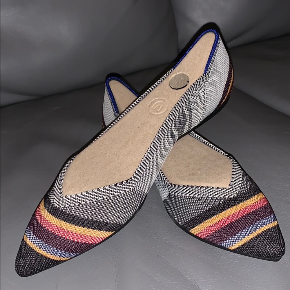 ROTHY’S Point Inverse Stripe 🌈